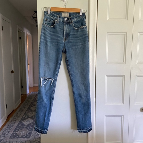 EVERLANE high-rise straight jean - Picture 1 of 5